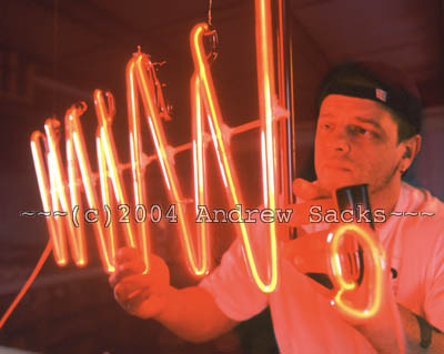 WWW neon sign